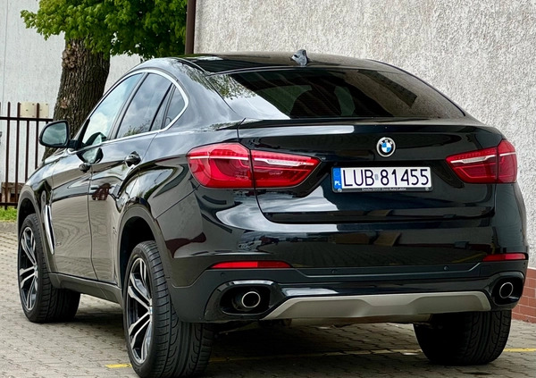 BMW X6 cena 125000 przebieg: 190821, rok produkcji 2015 z Lublin małe 277